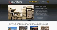 Desktop Screenshot of franklin-scrap.com